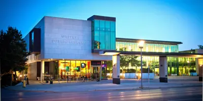 Exterior of Whitby Library 