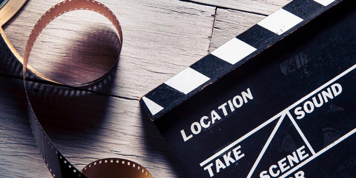 Movies Reel Stock Image